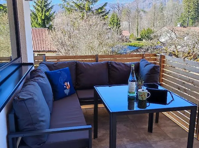 Casa de Férias Fuxbau Waldlounge Inklusive Chiemgaukarte Ruhpolding