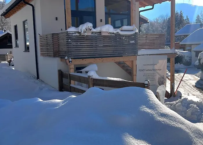 Fuxbau Waldlounge Inklusive Chiemgaukarte Casa de Férias Ruhpolding
